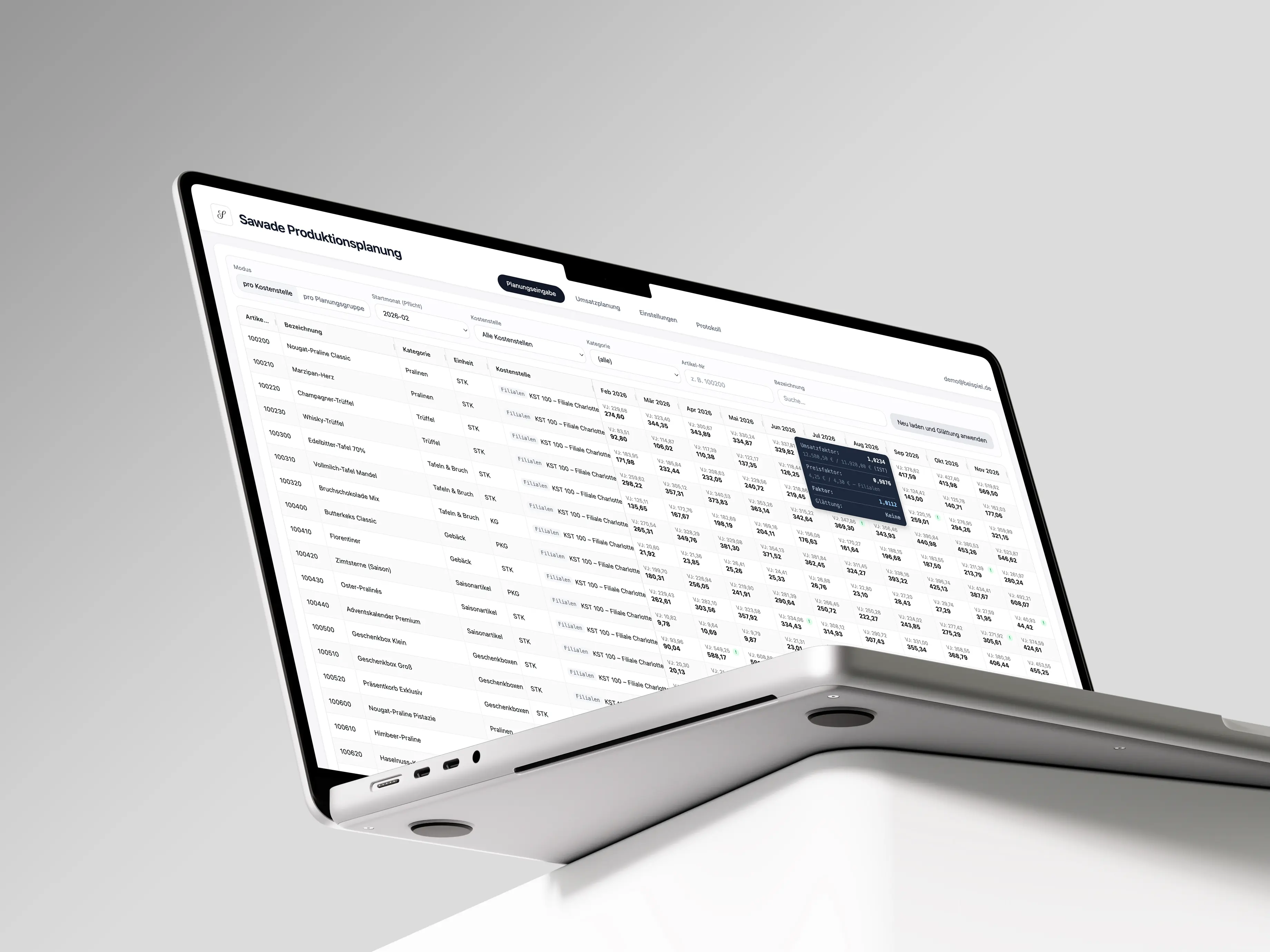 Von der Excel-Tabelle zur Planungs-App: Produktionssteuerung für eine Manufaktur
